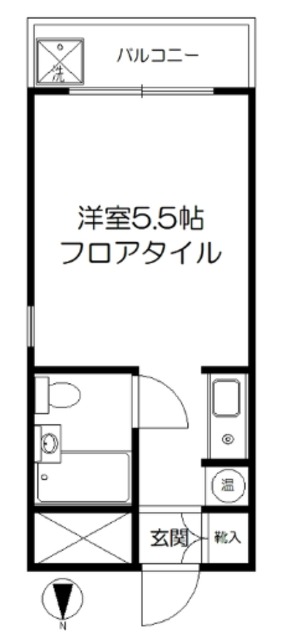 相模原市緑区相原のマンションの間取り