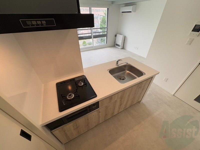 キッチン　システムキッチンなので、すぐお料理に使えます！