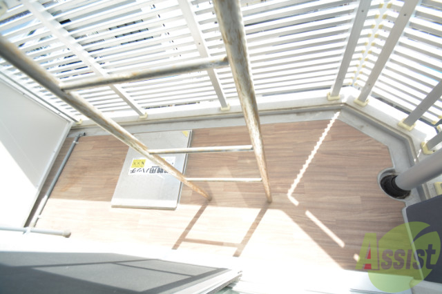 バルコニー　使いやすいバルコニーです。