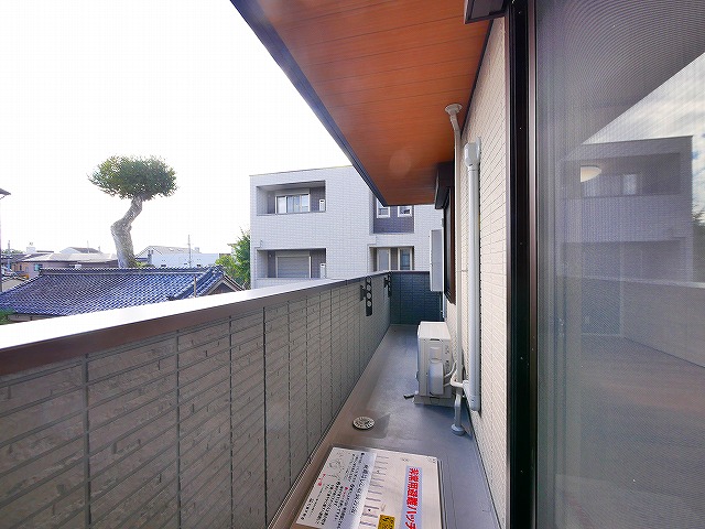 バルコニー　バルコニー付きです