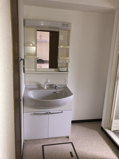 洗面設備　※別号室のお写真です
