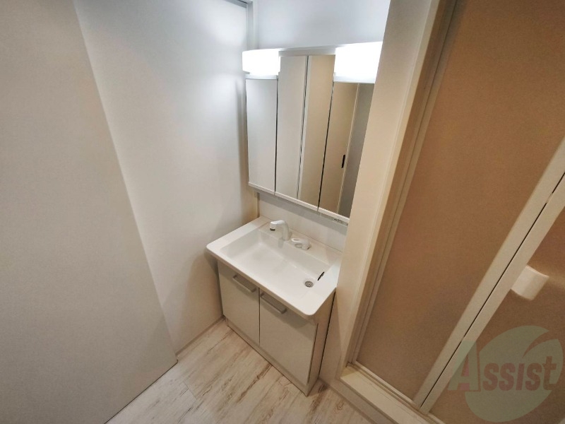 洗面設備　シャンプードレッサーで身支度もラクラクです！