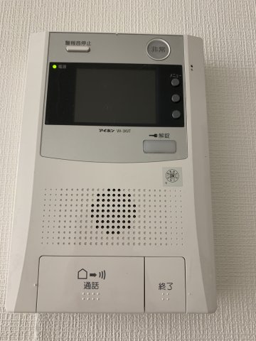 セキュリティ　TVモニター付きインターホン