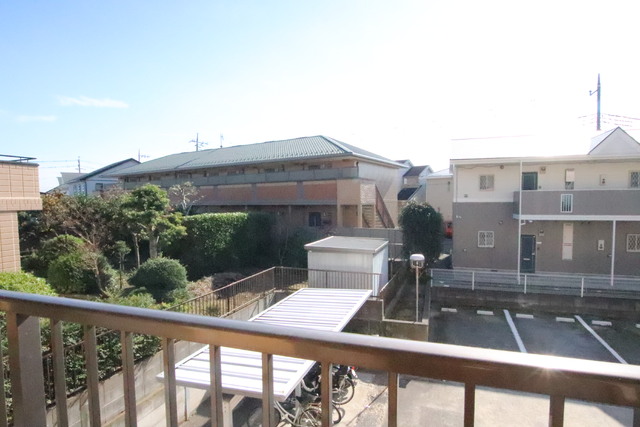 眺望　２Ｆからの前面景色です。