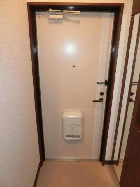 玄関　２０１号室の写真です。