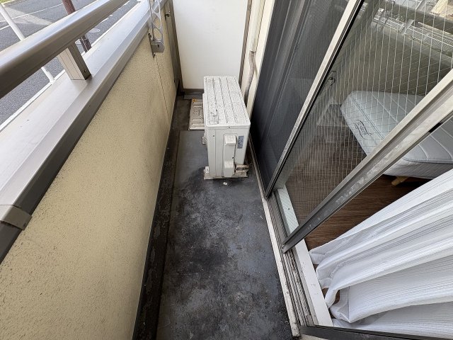 バルコニー　落ち着いた時間を過ごせるバルコニーです