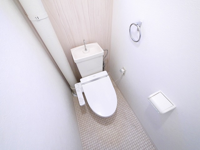 トイレ　ゆったりとした空間のトイレです