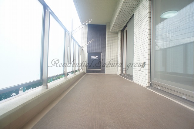 バルコニー　広々としたバルコニー♪