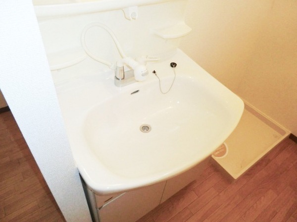 洗面設備　洗髪洗面化粧台付き♪