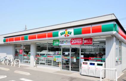 コンビニ　サンクス 福岡高宮一丁目店（コンビニ）まで117m