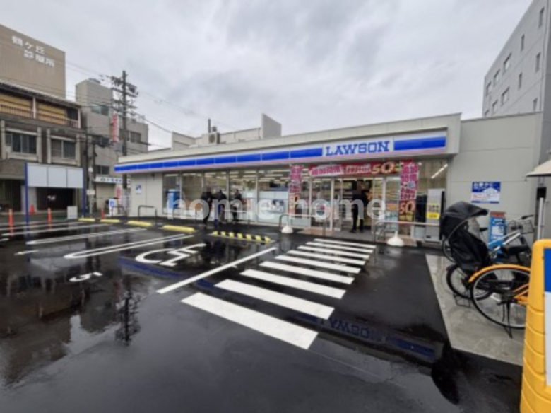 コンビニ　ローソン 西田辺町二丁目（コンビニ）まで261m