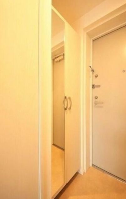 玄関　収納もある玄関です