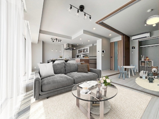 居室・リビング　バーチャル画像