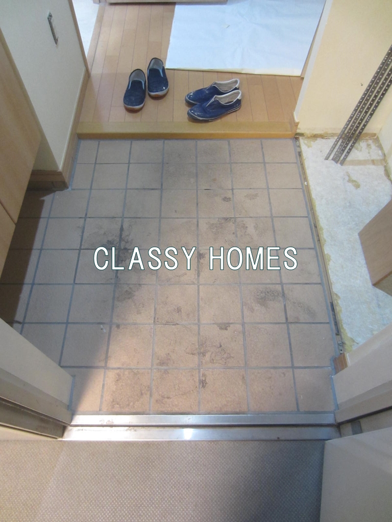 玄関　2004年竣工アクティ汐留：玄関