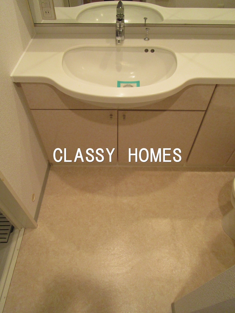 洗面設備　2004年竣工アクティ汐留：洗面台