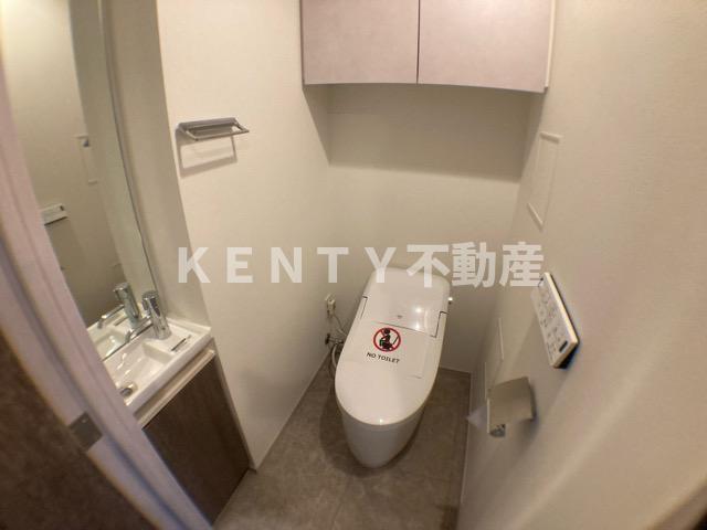 トイレ　ゆったりとした空間のトイレです