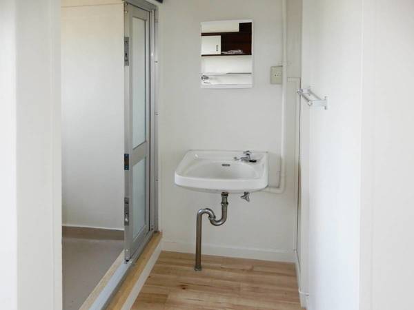 洗面設備　ビレッジハウスの同一物件・同一タイプの間取りの写真です