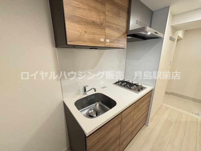 キッチン　☆ガスコンロ2口のキッチン☆※別部屋参考写真