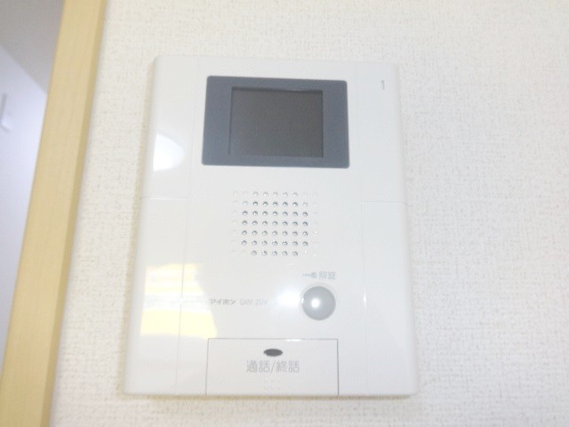 セキュリティ　顔が見えるって安心のモニター付きオートロック！