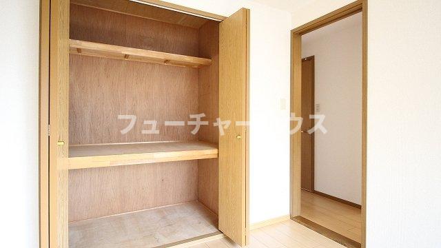 収納　収納があります