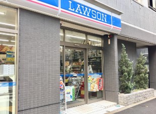 コンビニ　ローソン新宿下落合四丁目店（コンビニ）まで80m