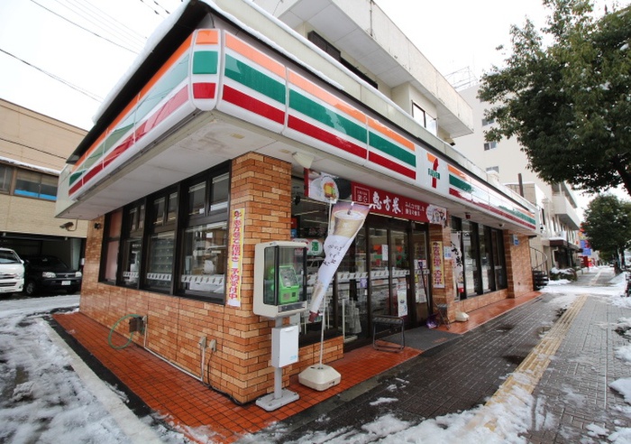 コンビニ　セブンイレブン 仙台土樋店（コンビニ）まで300m