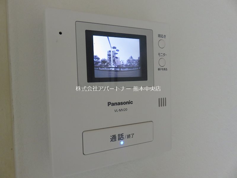セキュリティ　TVモニターホンで安心