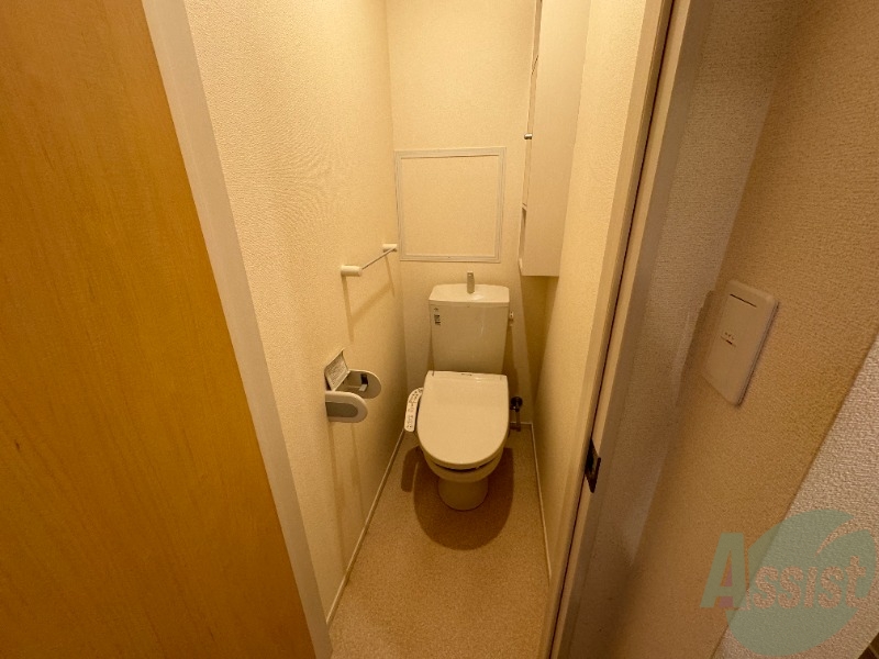 トイレ　トイレはウォシュレット機能付き。シャワートイレは日本の宝。