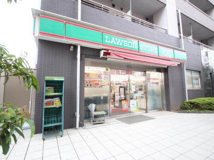 コンビニ　100ローソン（コンビニ）まで450m