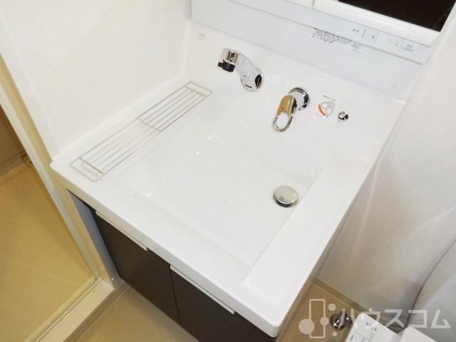 洗面設備　洗面所も綺麗です。