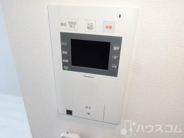 セキュリティ　顔の見える安心のオートロック付きです。