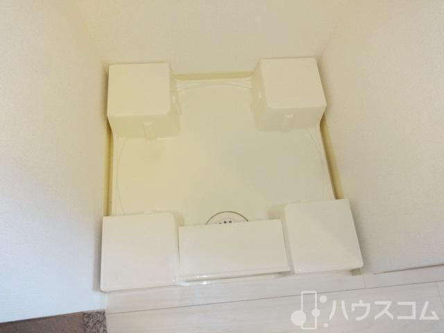その他設備　洗濯機置場はこちらです。