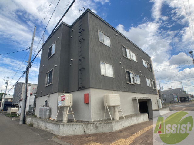 建物外観　札幌市北区新琴似十二条「アムールガーデン」