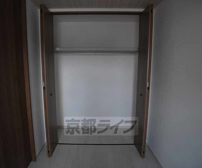 収納　たっぷり収納できるクローゼットです。