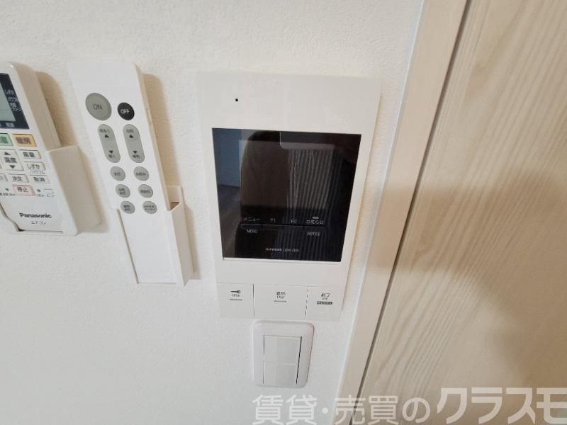 セキュリティ　来訪者が確認できるモニターホン♪