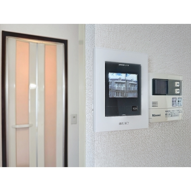 セキュリティ　来客は映像で確認できます
