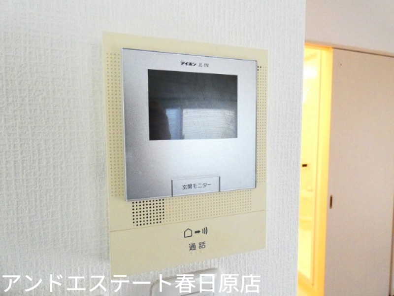セキュリティ　訪問者を確認できます