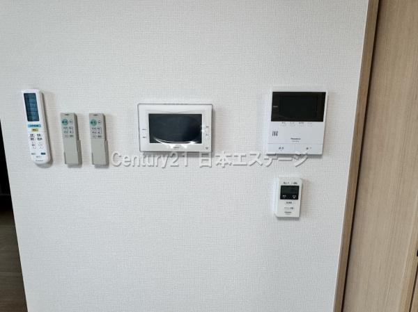 セキュリティ　安心のＴＶモニターホン完備です