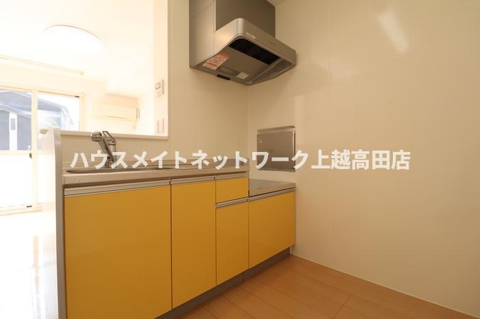キッチン　キッチン（参考同型107号室室内写真）