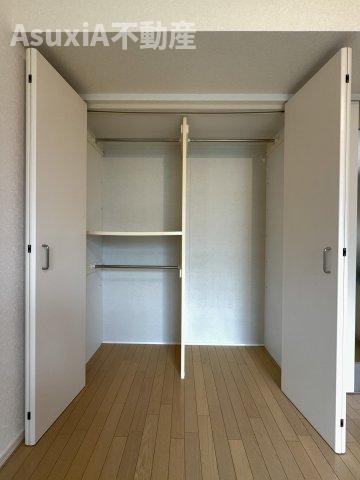 収納　別タイプのお部屋の写真です