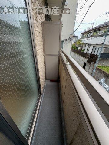 バルコニー　別タイプのお部屋の写真です
