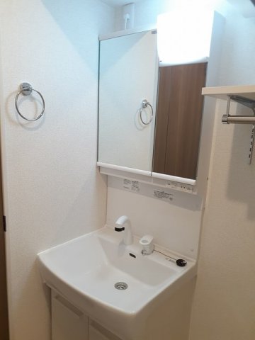 洗面設備　洗面所です