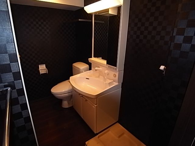 洗面設備　写真は同型物件別部屋から参照