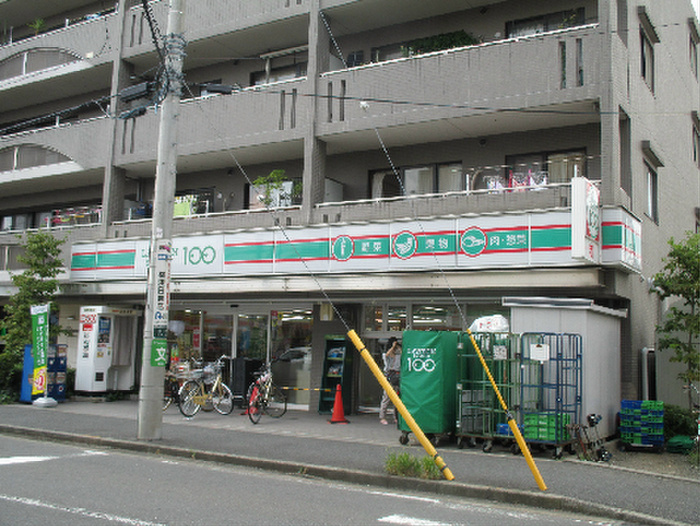 コンビニ　ローソンストア１００（コンビニ）まで192m