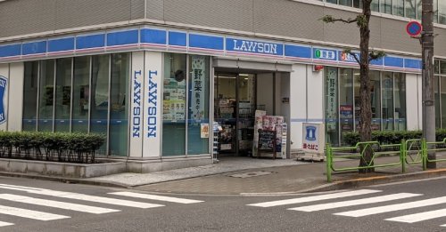 コンビニ　ローソン 日本橋蛎殻町一丁目店（コンビニ）まで215m