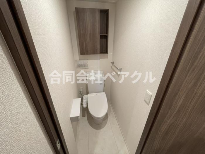 トイレ　ゆったりとした空間のトイレです