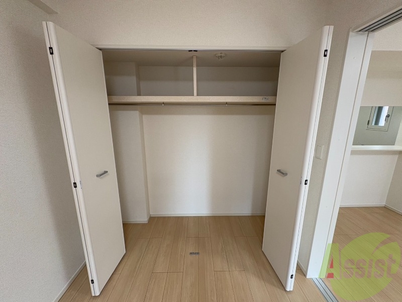 収納　収納もバッチリあるのでお部屋が片付きますよ！