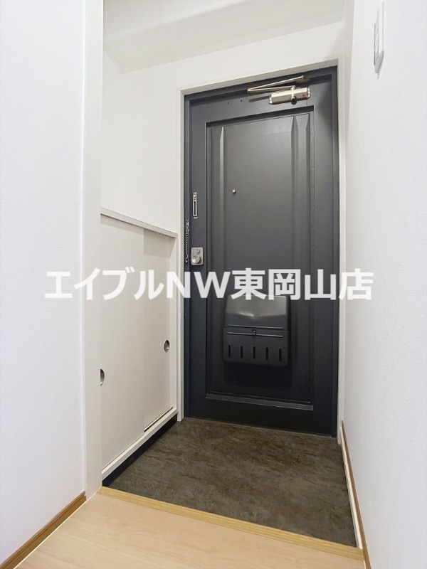 さつきマンションの玄関写真