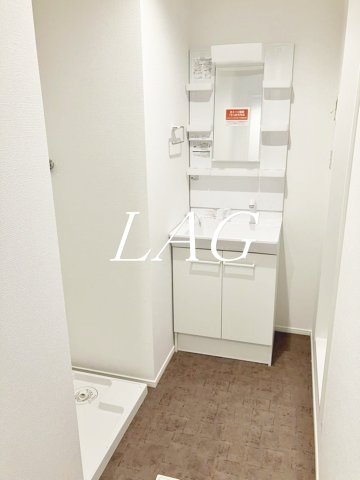 洗面設備　洗面台です。