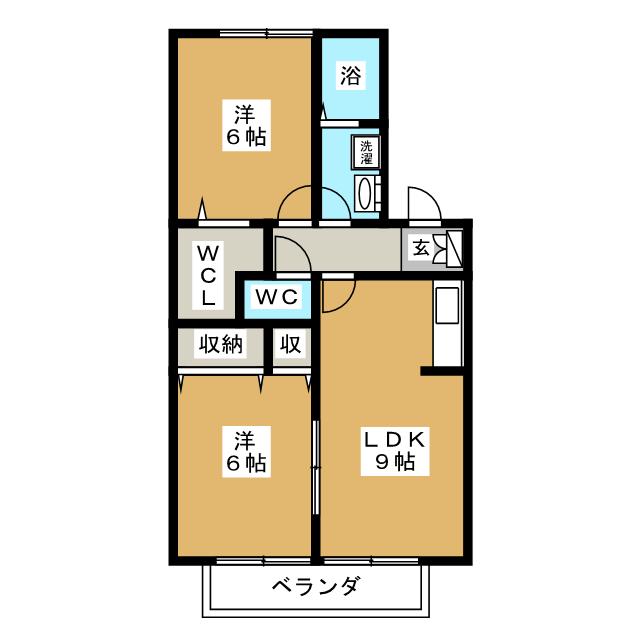 ラミューズの間取り写真